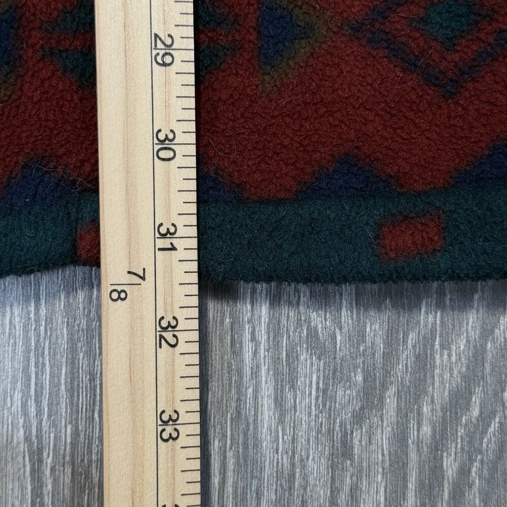 Vintage Eddie Bauer Fleece Jacket Full Zip Aztec Southwest Full Zip Men's XL - Picture 7 of 10